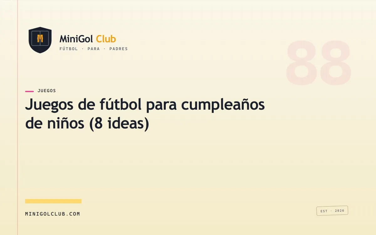 Niños jugando en un cumpleaños con balón en un parque